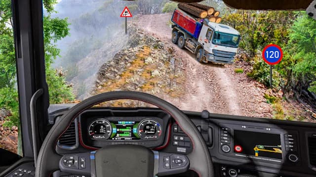 Heavy Truck Simulator Offroad APK screenshot 2