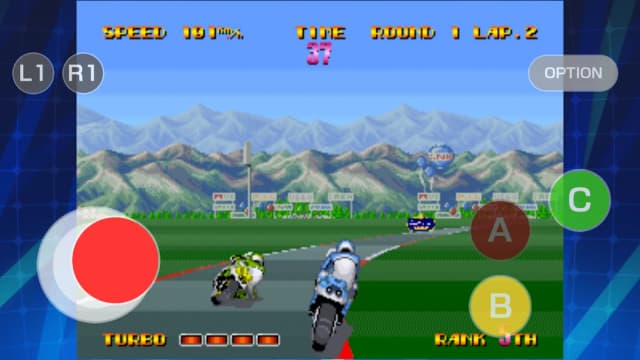 RIDING HERO ACA NEOGEO APK screenshot 5