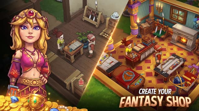 Shop Titans: Design & Trade screenshot 2