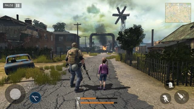 Last of Zombie: Real Survival Shooter 3D screenshot 1