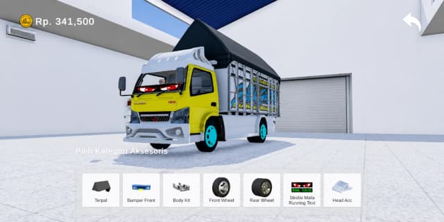 BR Truck Simulator Indonesia (MOD, Unlimited Money) 0.36a screenshot 4
