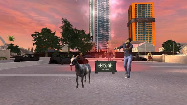 Goat Simulator GoatZ APK screenshot 5