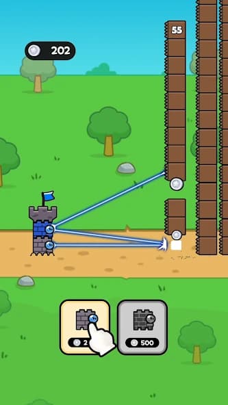Block Clash – TD APK screenshot 2