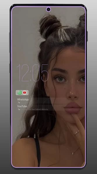 Always On Edge – LED light & AOD & Wallpapers APK screenshot 1