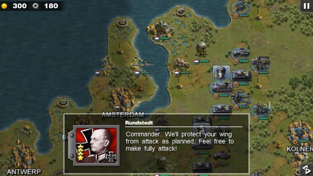 Glory of Generals HD screenshot 1