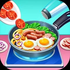 Cooking World: Casual Cooking Games of my cafe' icon