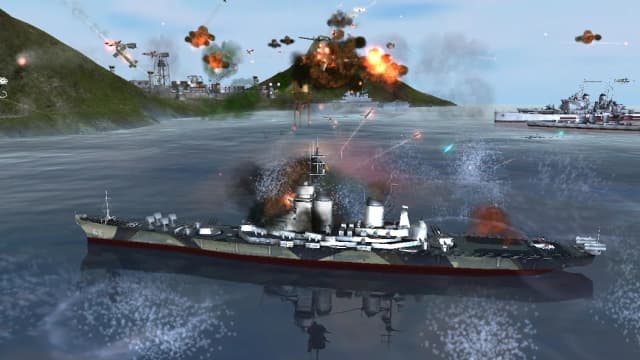 Warship Battle 3D World War II screenshot 3