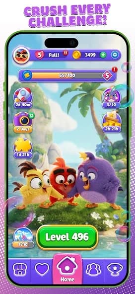Angry Birds Dream Blast APK screenshot 3