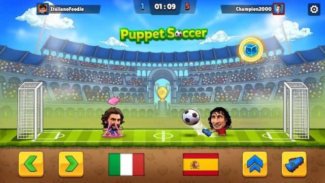 ⚽Puppet Soccer 2014 - Big Head Football ? screenshot 3