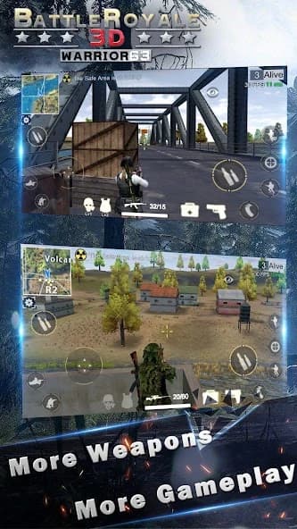 Battle Royale 3D - Warrior63 screenshot 3