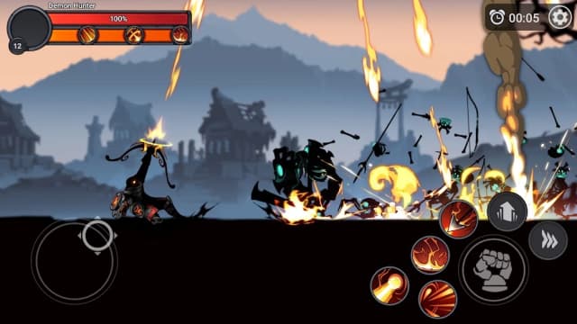 Stickman Master: League Of Shadow - Ninja Fight screenshot 1