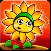 Flower Zombie War icon