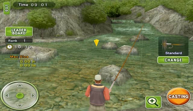 Fly Fishing 3D (MOD, unlocked/coin) 1.5.0 screenshot 1