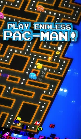 PAC-MAN 256 - Endless Maze (MOD, money/unlocked) 2.0.0 screenshot 1
