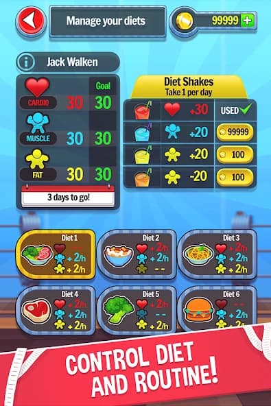 Fat No More - Be the Biggest Loser in the Gym! screenshot 3