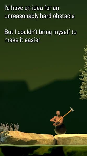 Getting Over It with Bennett Foddy screenshot 2