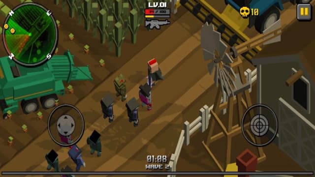 Cube Zombie Hunter screenshot 1
