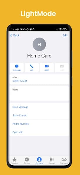 iCall – iOS Dialer, iPhone Call Pro APK screenshot 5