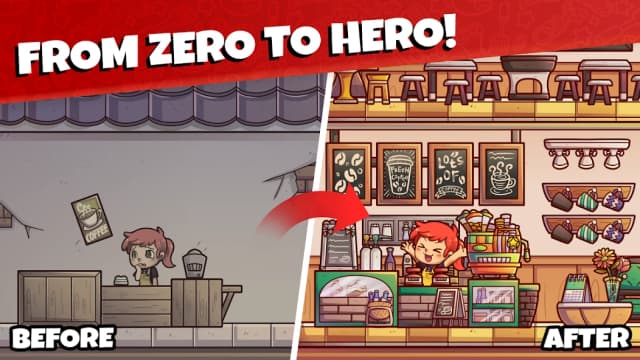 Own Coffee Shop: Idle Game screenshot 2