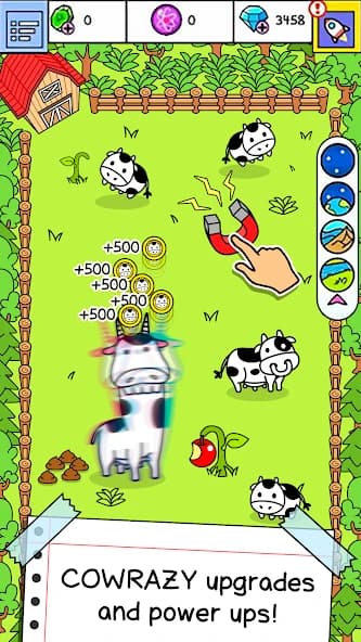 Cow Evolution - Crazy Cow Making Clicker Game screenshot 3