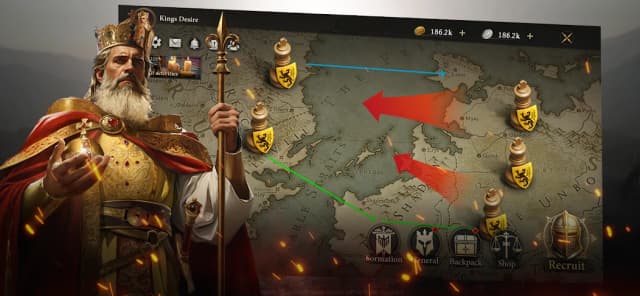Grand War 4: Medieval Strategy APK screenshot 5