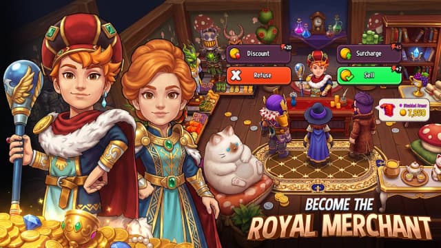 Shop Titans: Design & Trade screenshot 1