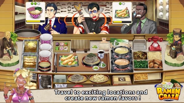 Ramen Craze - Fun Kitchen Cooking Game screenshot 2
