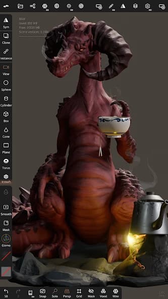 Nomad Sculpt APK screenshot 1