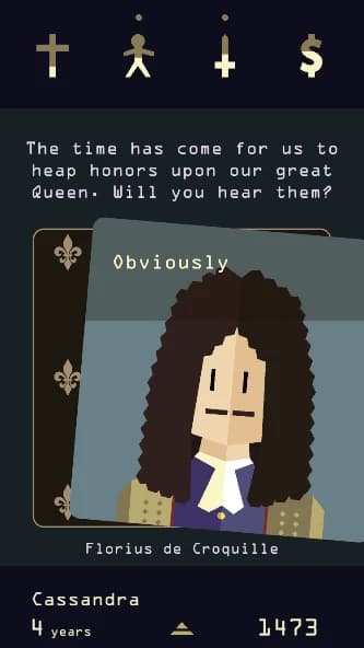 Reigns: Her Majesty APK screenshot 1