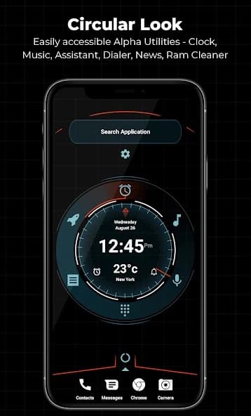 Alpha Hybrid Launcher Prime APK screenshot 1