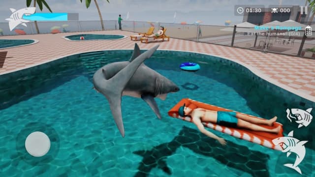 Shark Ravage: Shark Simulator APK screenshot 3