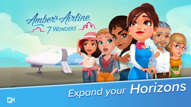 Amber's Airline — 7 Wonders screenshot 1