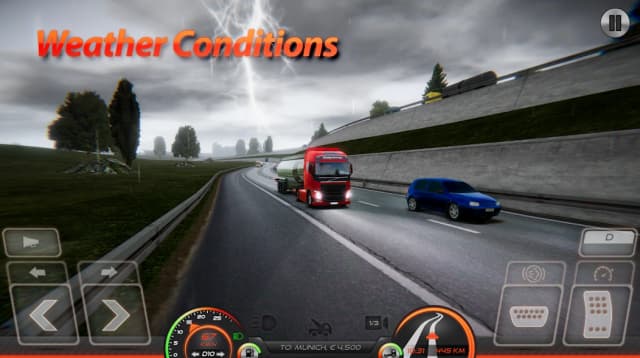 Truck Simulator Europe 2 HD screenshot 3