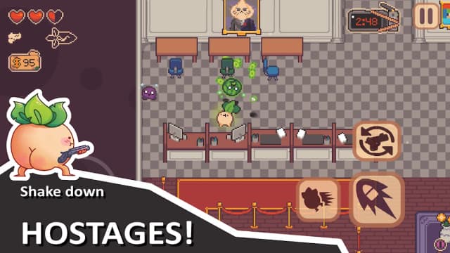 Turnip Boy Robs a Bank APK screenshot 2