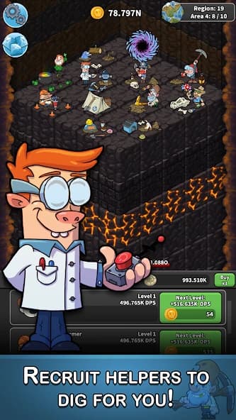 Tap Tap Dig - Idle Clicker Game screenshot 3