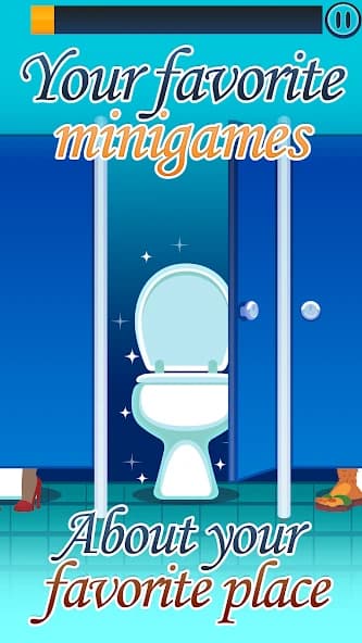 Toilet Time - A Bathroom Game (MOD, plungers) 2.4 screenshot 1
