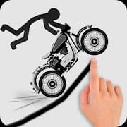 Stickman Racer Road Draw icon