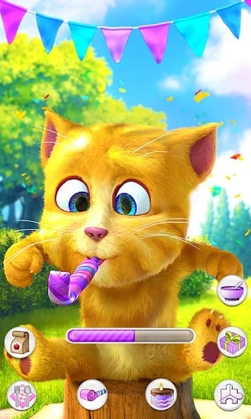 Talking Ginger 2 (MOD, Unlimited Snacks) 2.3 screenshot 2