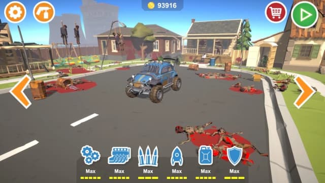 Zombie Crush Driver: Survive the apocalypse screenshot 1