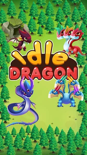 Idle Dragon - Merge the Dragons! screenshot 1