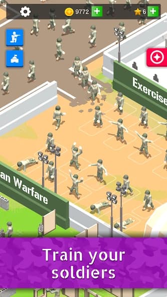 Idle Army Base screenshot 2