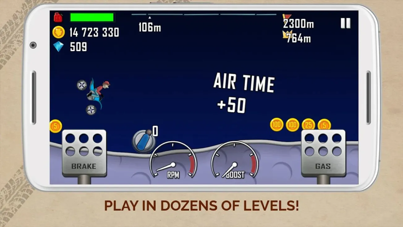 Hill Climb Racing screenshot 4