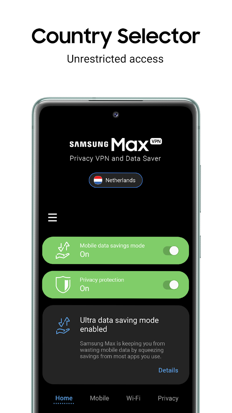 Samsung Max VPN screenshot 3