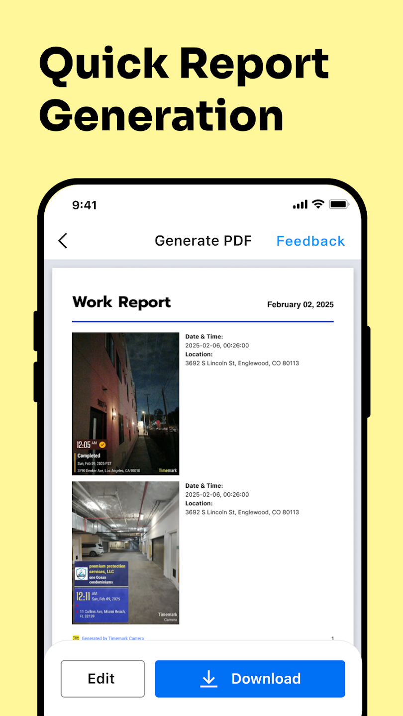 Timemark: Photo Proof screenshot 6