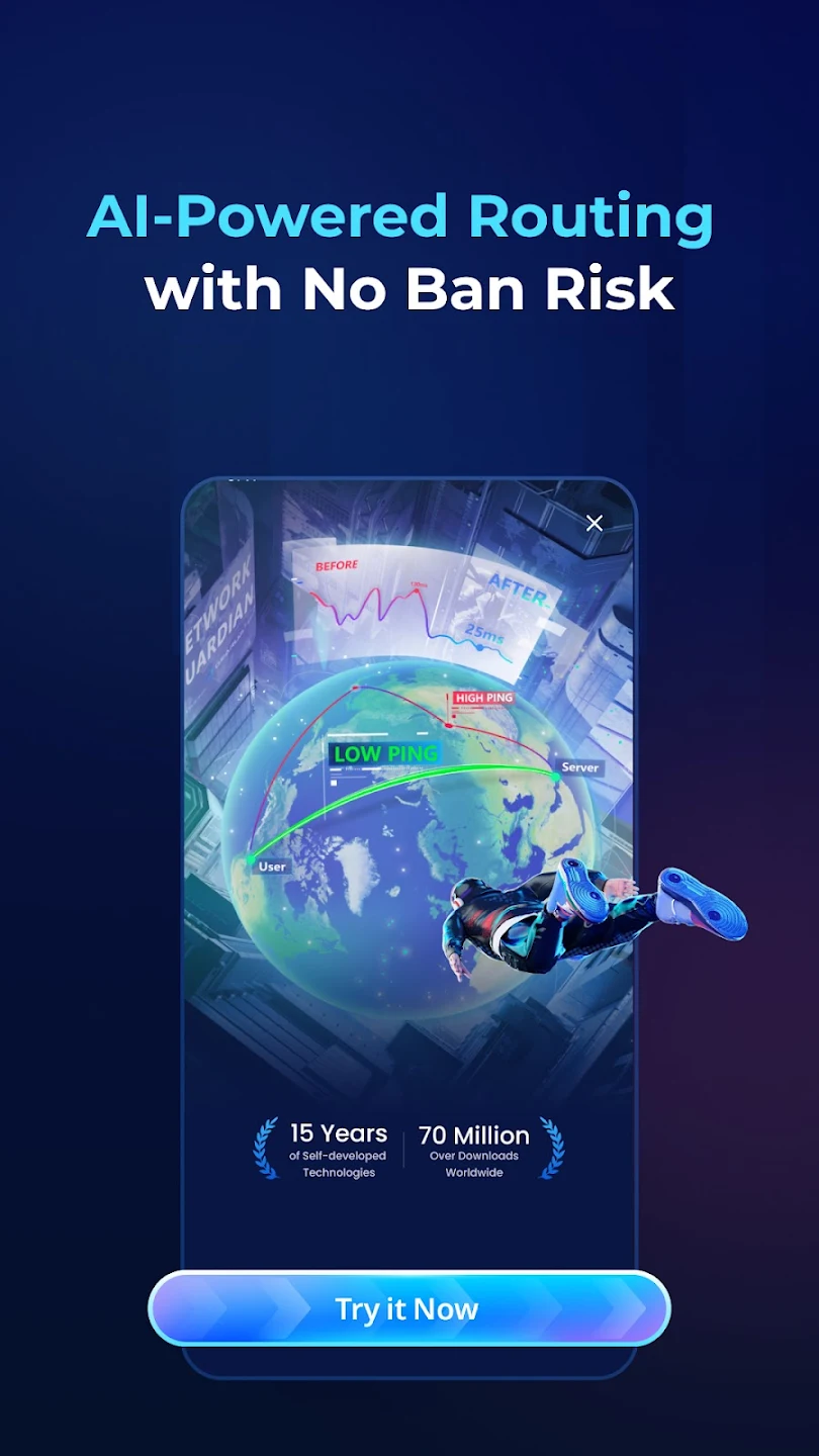 GearUP Booster screenshot 4