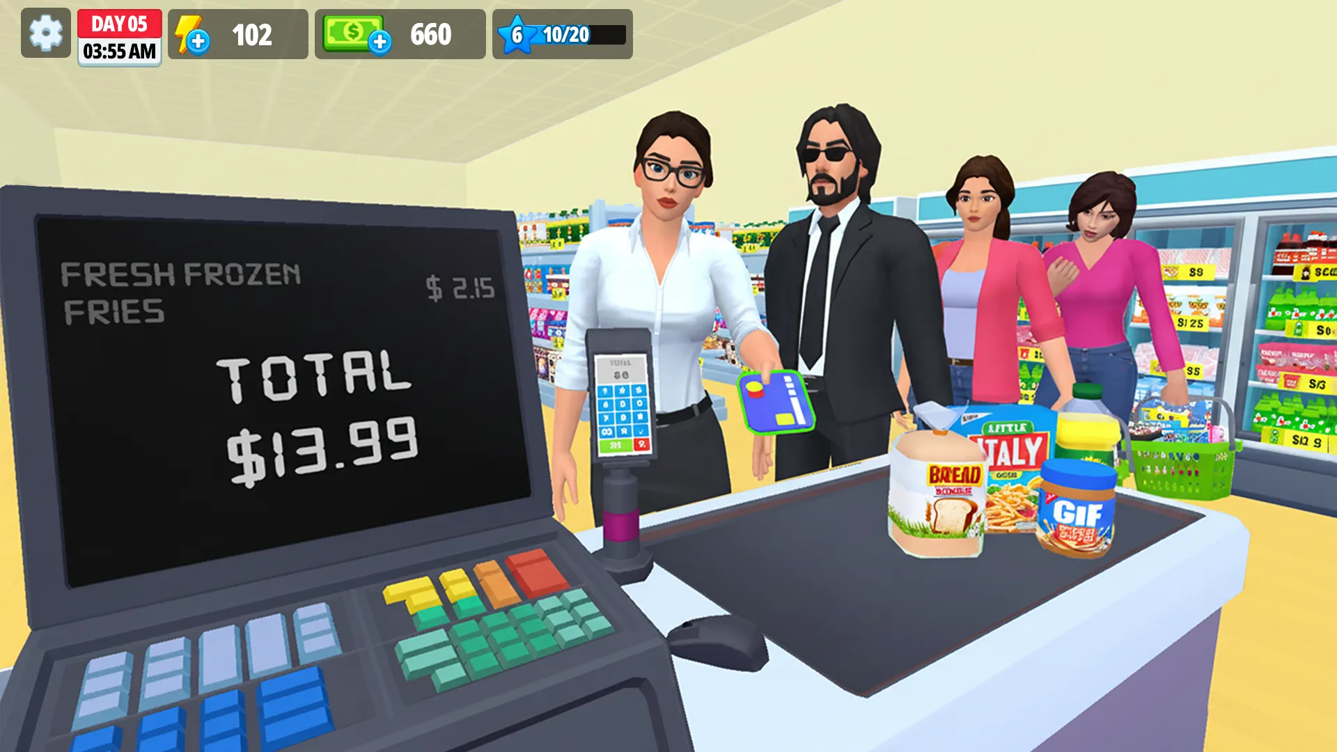 My Supermarket Simulator 3D screenshot 2