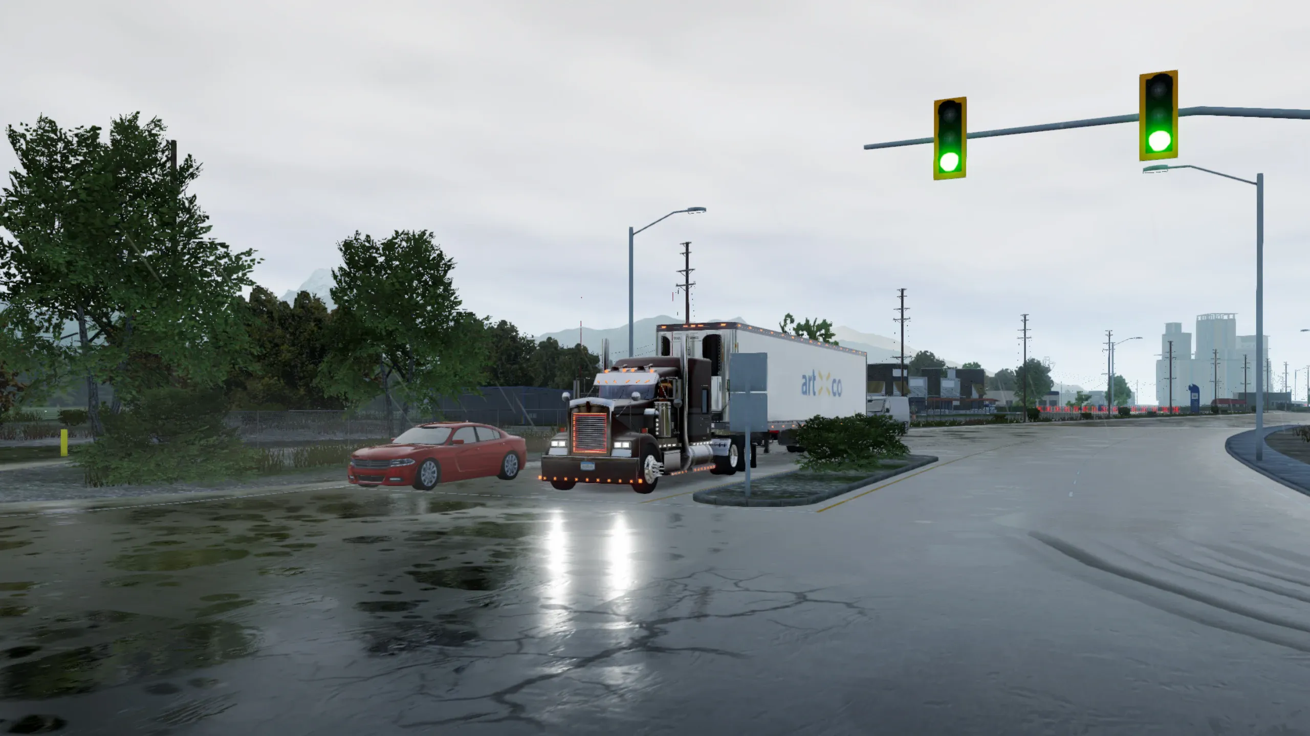 Truck Simulator Big Rigs screenshot 1