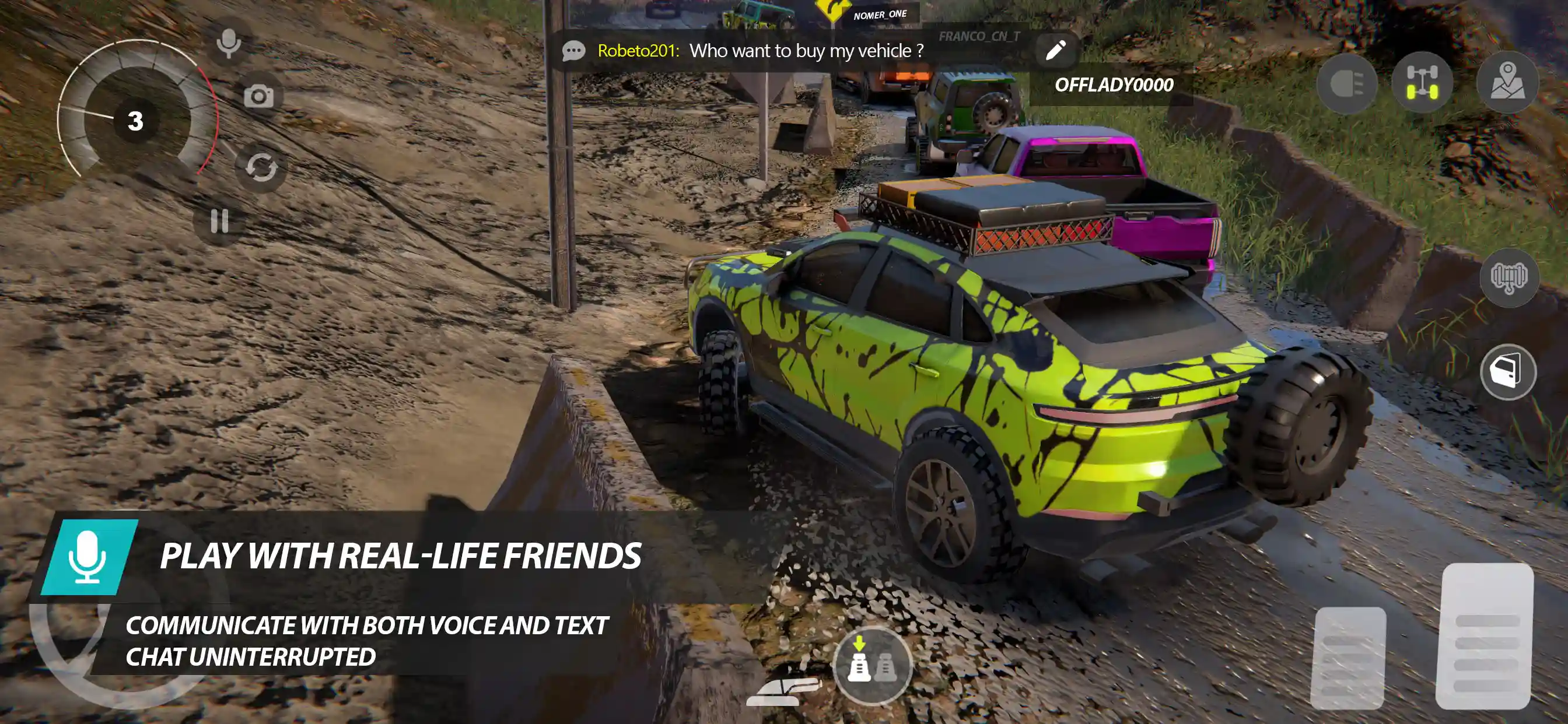 Offroad League Online screenshot 6
