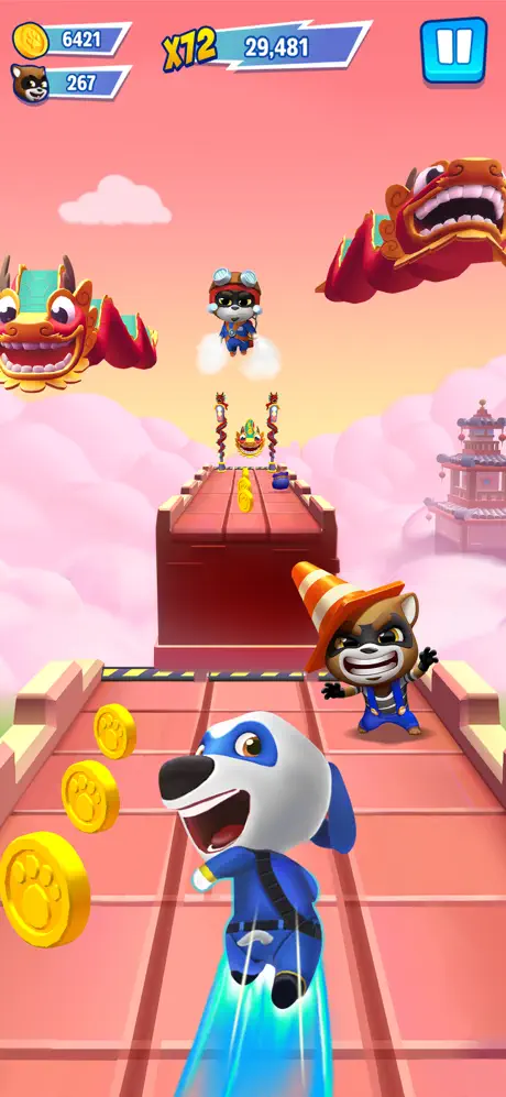 Talking Tom Hero Dash screenshot 5