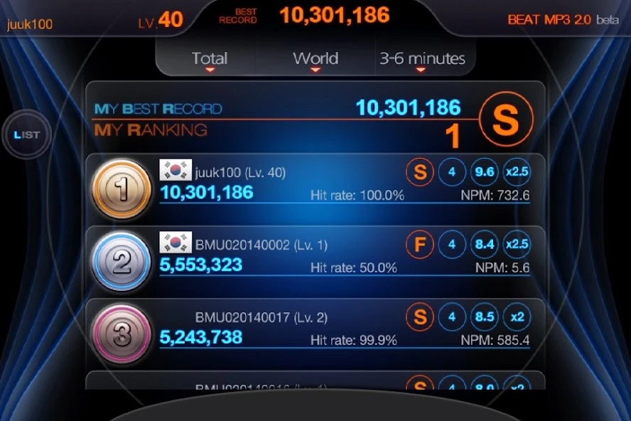 Download BEAT MP3 2.0 - Rhythm Game (MOD, money/Ad-Free) 2.5.0 screenshot 5